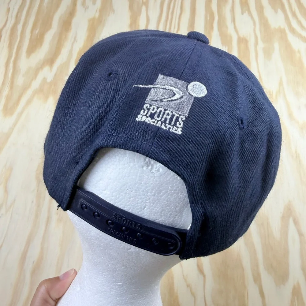 Vintage Sports Specialties Penn State Nittany Lions Navy Blue Snapback Hat 1997